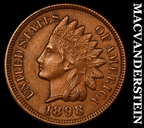 1898 Indian Head Cent- Uncirculated Luster No Reserve #i5313
