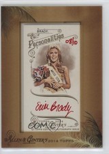 2014 Topps Allen & Ginter's Framed Mini Red Ink /10 Erin Brady #AGA-EB Auto 1s2l
