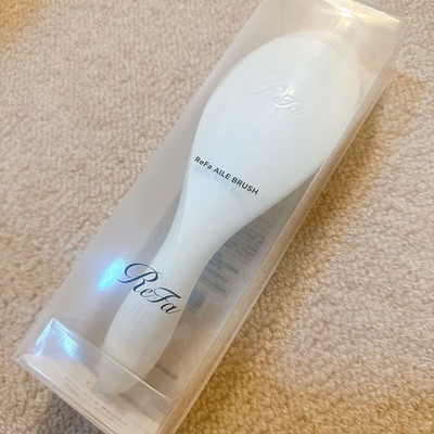 ReFa AILE BRUSH Pearl White Hairbrush RS-BC-34A Japan F/S | eBay