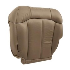Front Driver Bottom Replacement Seat Cover 522 Microfiber Medium Neutral Tan