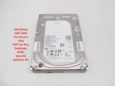 Seagate 6TB 7.2K SAS Server Storage 12G Hard Drive HDD 3.5" ST6000NM0104 Dell HP