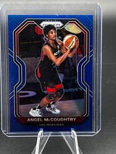 Angel McCoughtry  2021 Panini Prizm WNBA  Blue (34/149) Las Vegas Aces #44