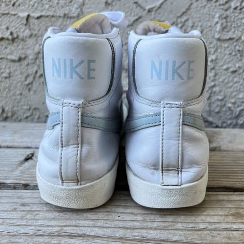 Scarpe Nike uomo taglia 9 blazer metà '77 vintage come Mike' bianco/blu celestino - Foto 5 di 12