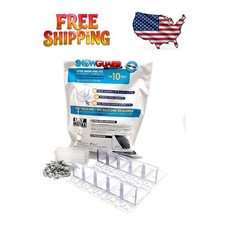 Clear Round Snow Guards Prevents Sliding Snow Ice 10 Pack with Gaskets