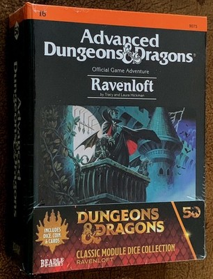 Dungeons & Dragons Ravenloft Classic Module Dice Collection Set | eBay