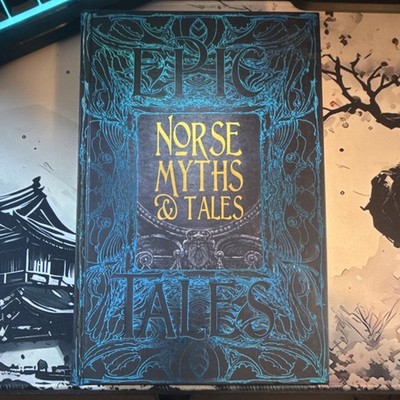 Norse Myths & Tales by Flame Tree Studio Hardcover Epic Tales Collection