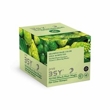 BSY Noni Black Hair Magic Hair Color Shampoo No Ammonia I 20 ml - 6 Sachets