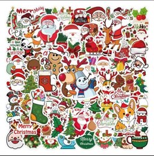 10 PCS Christmas Holidays Winter Season Stickers BRAND NEW Set B