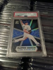 2016 Panini Donruss Optic Illusion Blue /149 Clayton Kershaw Dodgers Color Match
