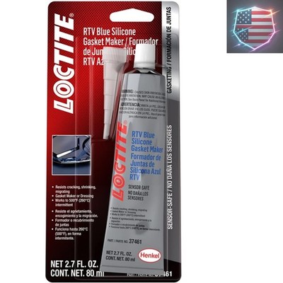 Blue RTV Silicone Gasket Maker Tube - 80 ml