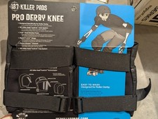 brand new never used 187 Killer Pads - Black Pro Derby Knee Pads - XL
