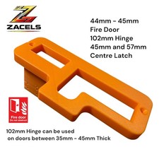 Door Hinge And Latch Jig 44mm-45mm Fire Door 102mm Hinges (4inch Hinge)