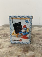 SCHTROUMPF vintage Teacher 40224 Professeur École Smurf Pitufo Pitufo Schlumpf