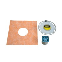 Viega Superflach-Bodenablauf Advantix Dn 50 Ablauf Waagerecht, 565701