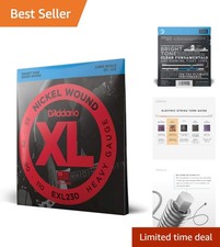 D'Addario XL Nickel Wound Bass Guitar Strings 4-String Set, Heavy Gauge 55-110