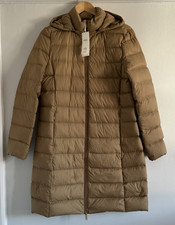 Marks & Spencer Ladies Feather & Down Longline Puffer Jacket/Coat Spice Size 14