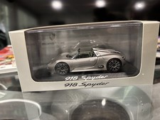 MINICHAMPS PORSCHE 918 SPYDER Liquid Metal 1/43 WAP 020 191 0B Limited Edition