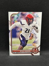 2021-22 Bowman University Myjai Sanders 1ST ROOKIE #16 Cincinnati Bearcats RC