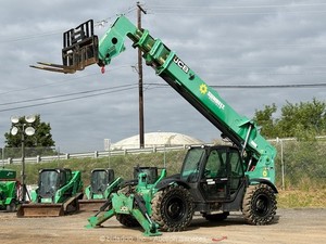 2016 JCB 510-56 56' 10,000 lbs Telescopic Reach Forklift Cab Telehandler bidadoo