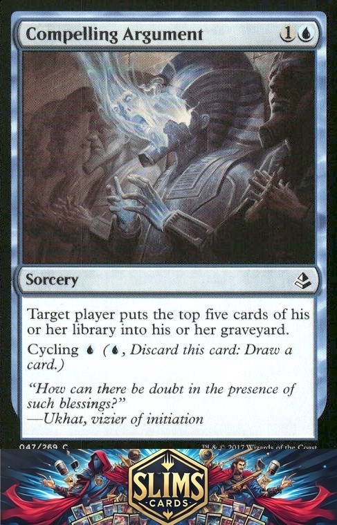 Magic the Gathering MTG Amonkhet Compelling Argument #47 Buy 2 Get 1