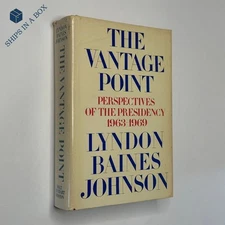 Presidential Memoir "The Vantage Point" Lyndon Johnson (Hardcover, Book Club)