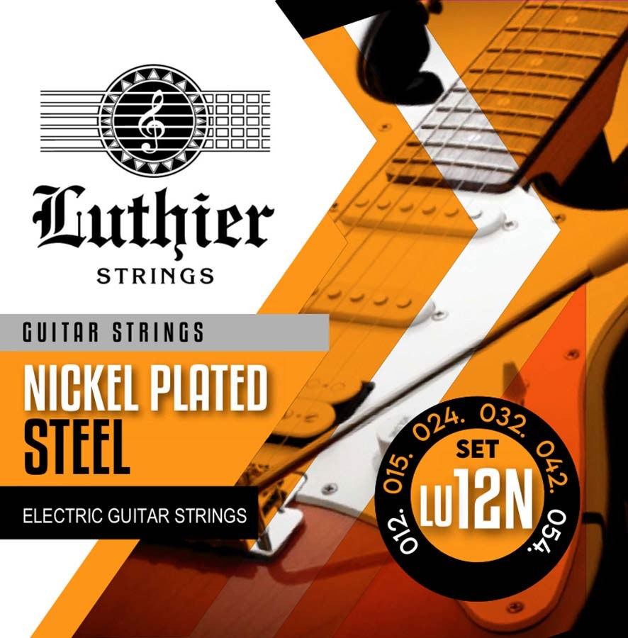 Струны из никелированной стали LUTHIER LU-12N, .012 - .054