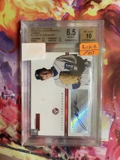 2005 Topps Pristine Personal Endorsements Justin Verlander #PEC-JV /497 BGS 8.5