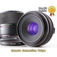 MINT Olympus OM-System Zuiko Macro 80mm f4 Lens with Extension Tube From JAPAN