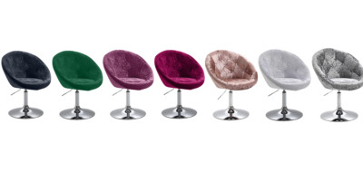 Samt Barhocker für Frühstückstheke Küche Pub Stühle gepolstert 75 CM Sitz