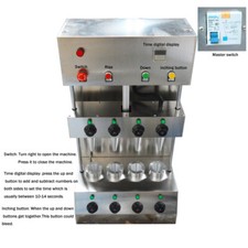 Intbuying 110V Electric Commercial Pizza Cone Forming Machine