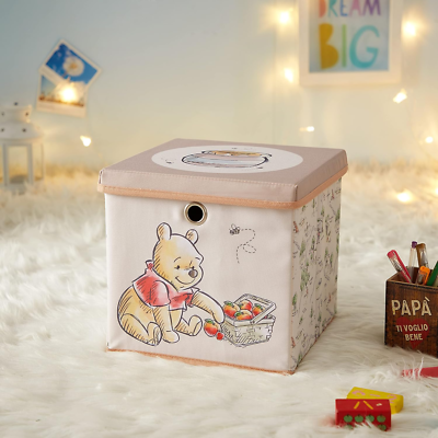 I POOH / Paper Sleeve 8CDs Box Set！ Winnie the Pooh Collapsible Storage Cube with Removable Lid, 10