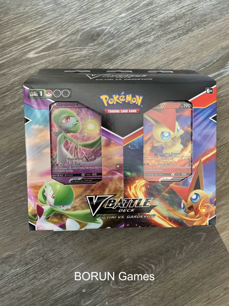  Pokémon TCG: V Battle Decks: Victini Or Gardevoir Box