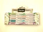 INCENSE STICKS GIFT PACK - PREMIER COLLECTION - 5 FRAGRANCES -  8 STICKS EACH
