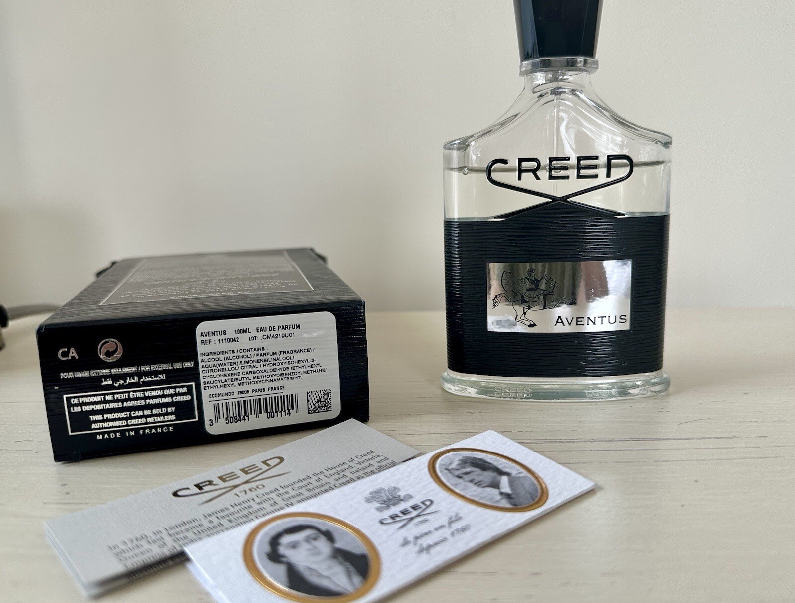 Creed Aventus Batch 19U01 80 mL eBay