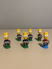 Los Simpson 3D Ajedrez De Colección 1992 6 Piezas de Repuesto Decoración de Pasteles Figura Bart
