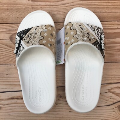 Classic Crocs Bandana Slide Select-a-Size | eBay display picture 2