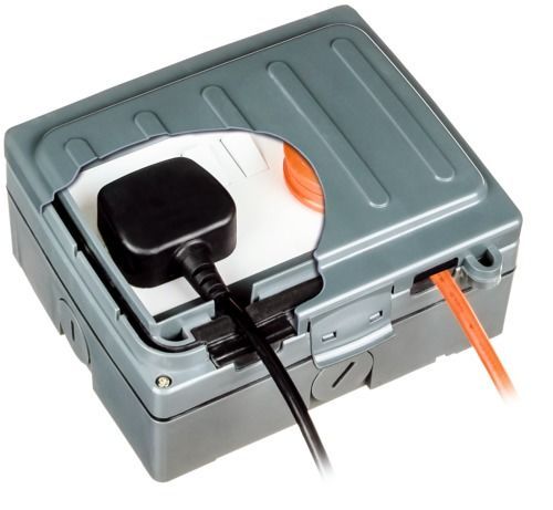 Timeguard WXT201N Weathersafe IP66 Rated Extreme Twin Gang Switched Socket