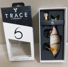 6TH SENSE TRACE 6"   1.65 oz.  SWIMBAIT  SLOW SINKING CAJUN GILL  New In Box