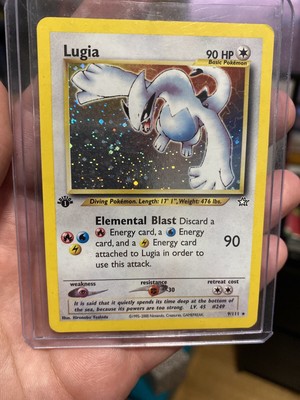 Lugia Neo Genesis 1ST EDITION #9 Holo Pokemon TCG Ultra Rare WOTC | eBay