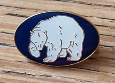 GirlGuiding Old Polar Bear Guide Patrol Emblem Metal Pin Badge