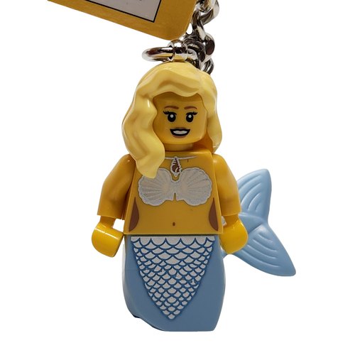 LEGO Mermaid Minifigure Keychain W/Tag (851393) Bag Charm - Picture 2 of 3