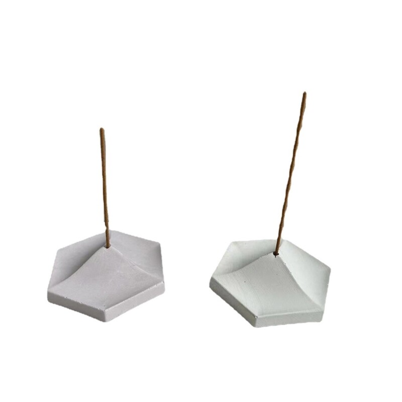 Hexagonal Incense Sticks Base Silicone Molds DIY Incense Stick Holder