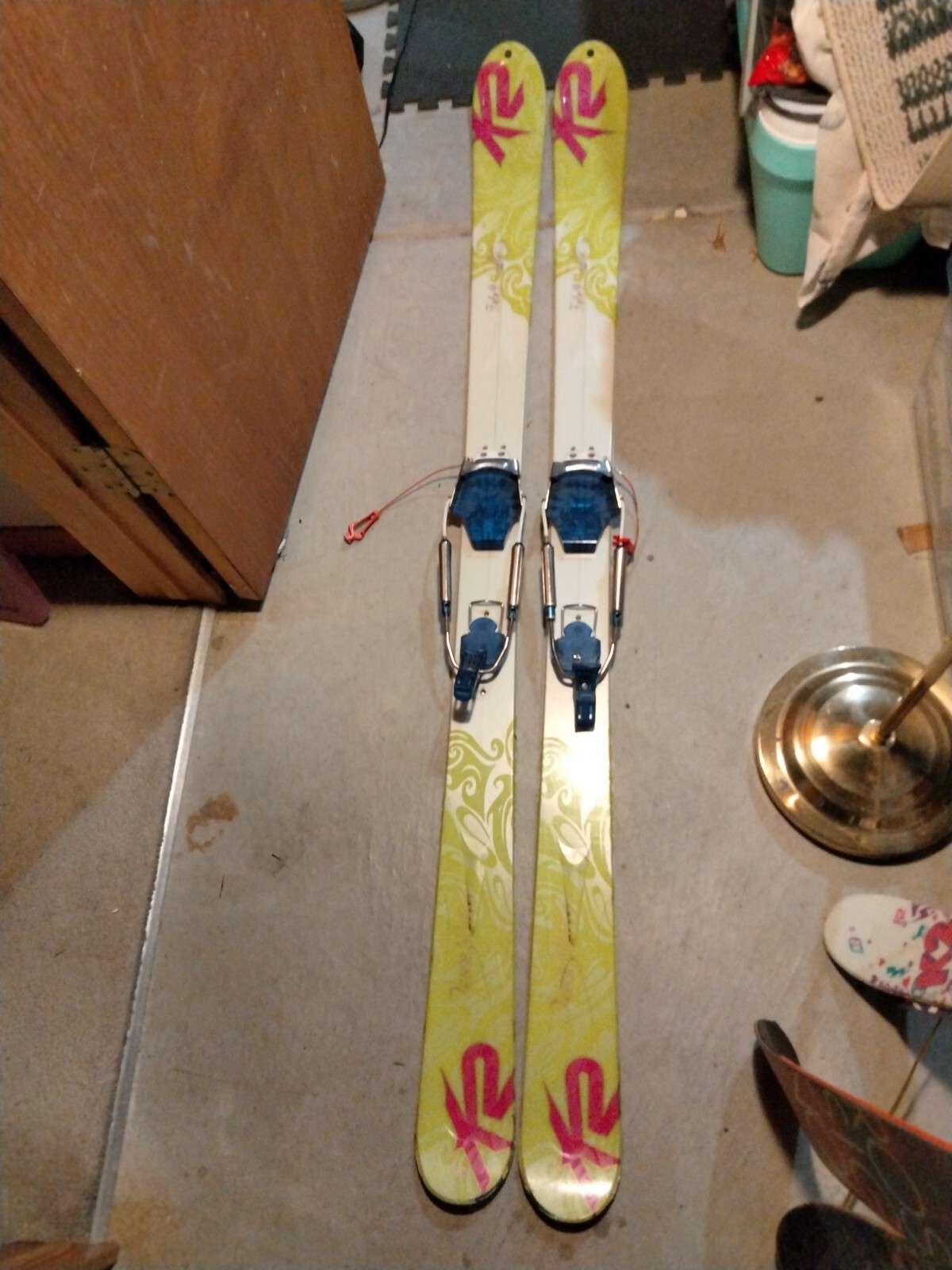 K2 Dawn Patrol 170 cm Women's Telemark Skis with G3 Bindings Rockets