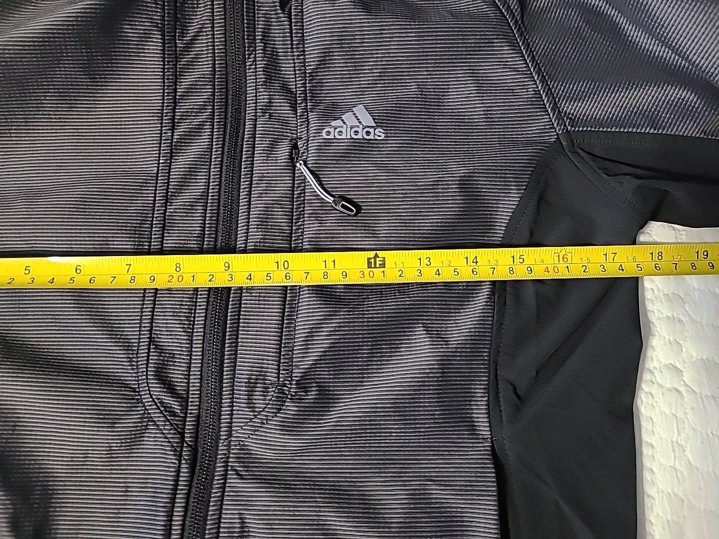 ADIDAS Terrex Wind Stopper Active Shell Black Zip… - image 10