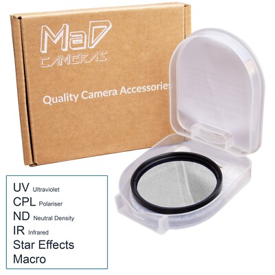 MaD Kameras Filter für Nikon D60 D70 D80 D90 D7000 D7100 D7200 D7500 etc