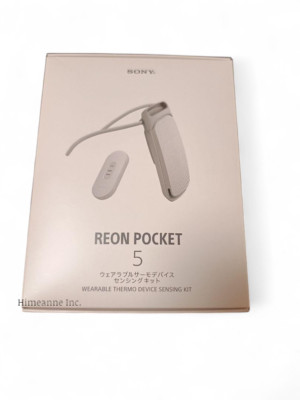 SONY Reon Pocket 5 RNPK-5T Wearable Thermo Device Cooling Neckband Sensing Kit