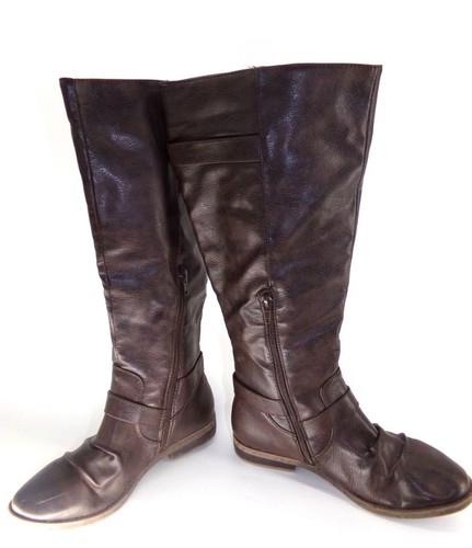 Rampage women's tall riding boots Brown Size 7.5W IVEXIN W6221C - Picture 5 of 11