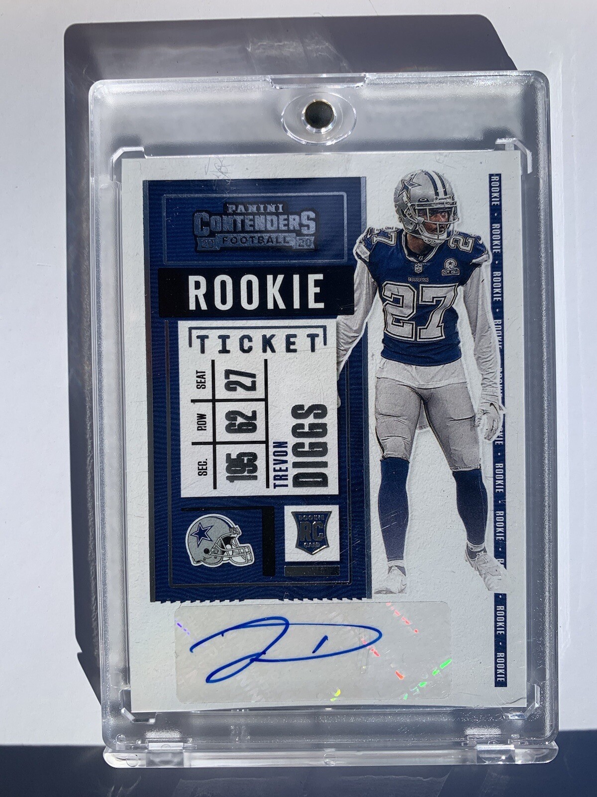 2020 Panini Contenders - Rookie Ticket #162 Trevon Diggs RC Auto