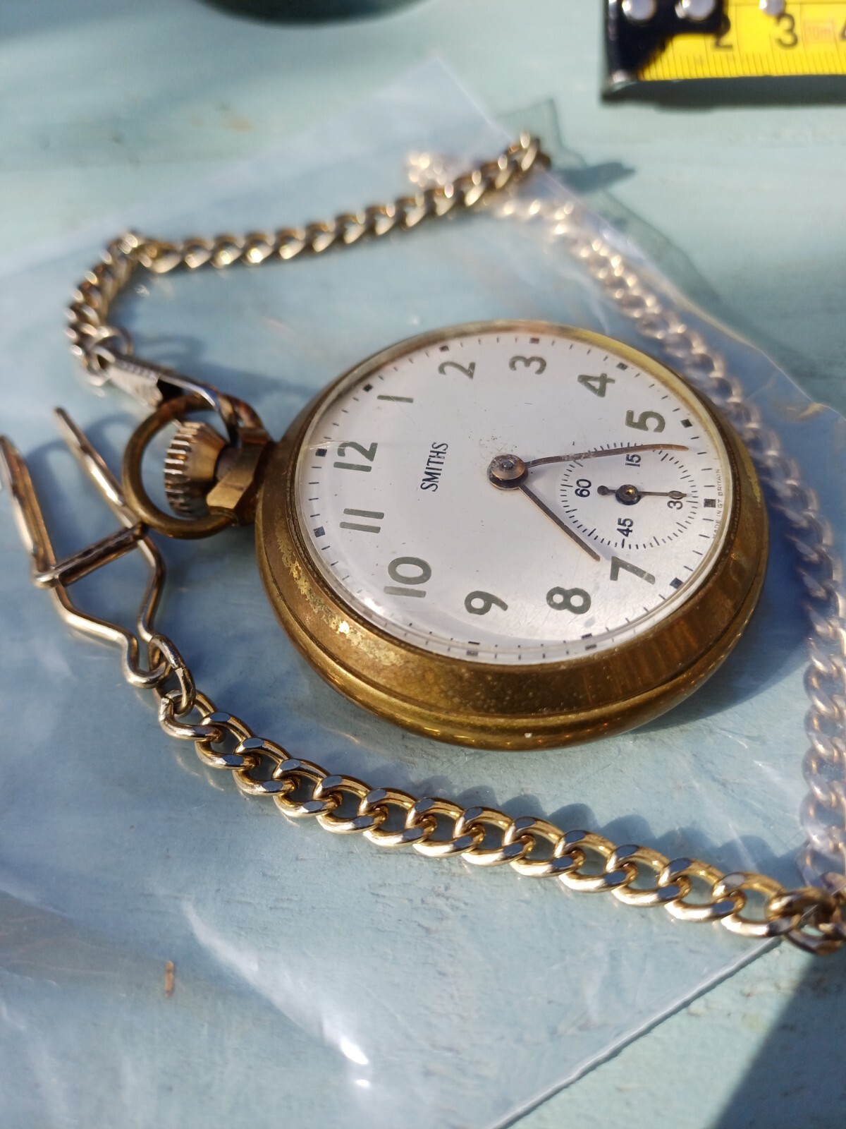 Vintage Smiths Empire Pocket Watch In Working Order But Not Serviced