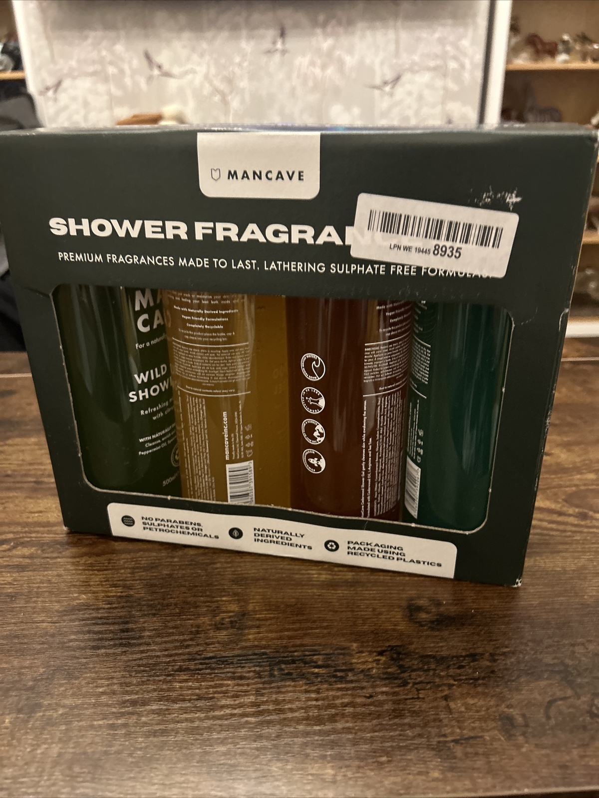 Man Cave Shower Gel 4 X 500ml (MCGOB17A) for sale online eBay